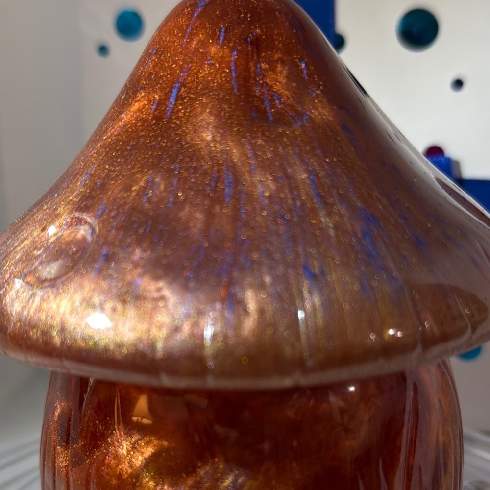 Elegant Resin Mushroom Jar - Picture 6 of 12